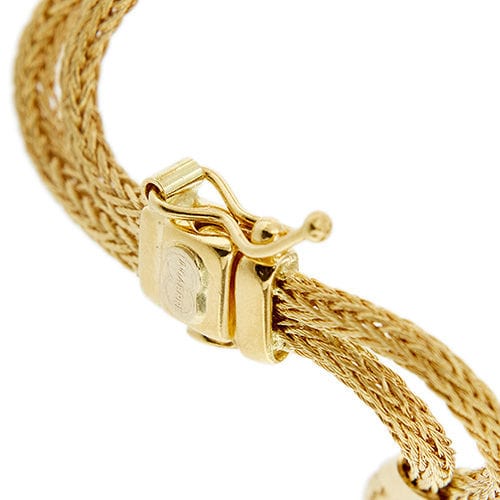 Bracelet vague en or jaune