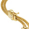 Bracelet vague en or jaune