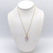 Collier Collier en or, kunzite et diamant cognac 58 Facettes