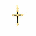 Pendentif Pendentif Croix Or Jaune & Topaze 58 Facettes B4PE-GS28845