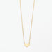 Necklace Heart necklace 18 carat yellow gold 58 Facettes