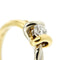 Bague 56 Bague solitaire deux ors avec diamant de 0,28 ct 58 Facettes 36725