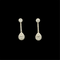 Boucles d'oreilles Pear-shape diamond earrings 58 Facettes