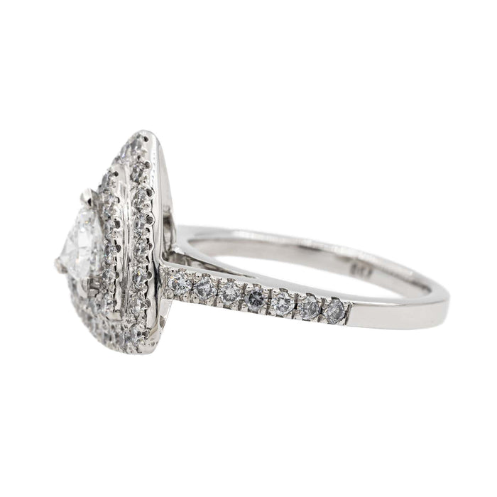 Bague 50 Bague Cocktail Or blanc Diamant 58 Facettes 2769471CN