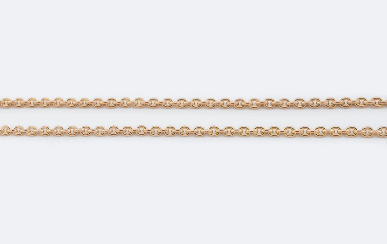 Collier Oro Giallo Catena in oro giallo 58 Facettes COL239