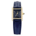 Montre Montre Cartier "Tank Must" argent plaqué or, cadran laqué noir. 58 Facettes 33798