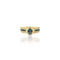 Bague 53 Bague vintage saphir et diamant 58 Facettes