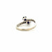 Bague 56 Bague Toi et Moi Or Blanc 18k Saphirs & Diamants 58 Facettes 30-GS29236-06