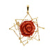 Pendentif Pendentif rose corail 58 Facettes 37431