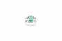 Bague Bague vintage émeraude 1,54cts et diamants 58 Facettes 26359-26509