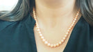 Collier Collier or jaune corail 58 Facettes corail