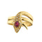 Bague Bague serpent avec rubis et diamants 58 Facettes 35620