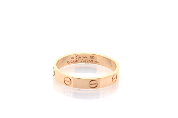 Bague 60 Bague Cartier Love en or 18k 58 Facettes 27672