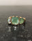 Bague 50.5 Pomellato - Bague Capri en or jaune 18k et chrysoprase 58 Facettes