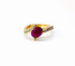 Bague 52 Bague rubis diamants or jaune 58 Facettes Bag.Rub.AtypDV31