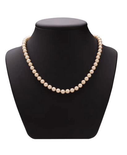 Collier Perles Rares Or jaune 18K Perle Diamant