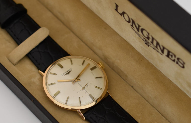 Montre Montre homme Longines, calibre 420 mécanique, or 18 carats, 1968 58 Facettes LON-100