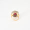 Bague 52 Bague Rubis cabochon & Diamants 58 Facettes ALGU08