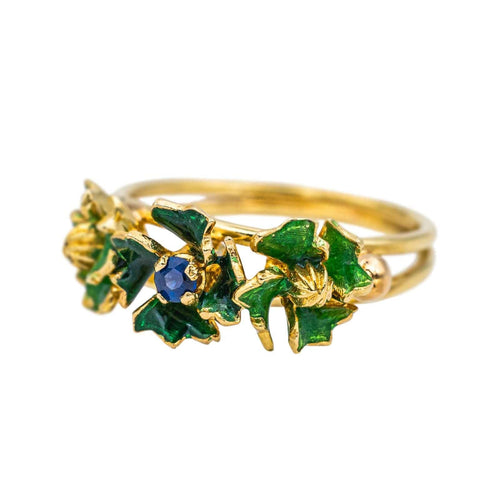 Bague 49 Bague Or jaune Saphir 58 Facettes 4383450RV