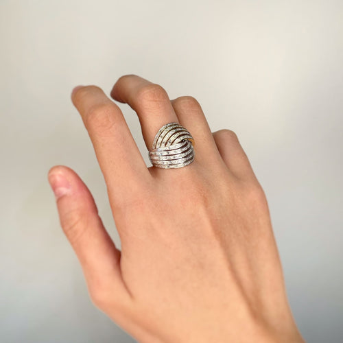 Bague 56 Bague - Or & Diamants 58 Facettes 250060R