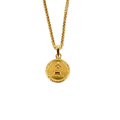 Collier AUGIS - Pendentif et chaine en or jaune 58 Facettes COL2877