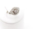 Bague 53 Bague or blanc,  diamants 58 Facettes 250258