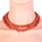 Collier Échos de l'Éveil : Collier de Corail Sanglant 58 Facettes 19262-0321