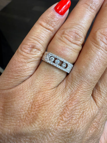 Bague 51 Messika - Move Noa - Bague en or blanc et Diamants 58 Facettes 1.0000887/3