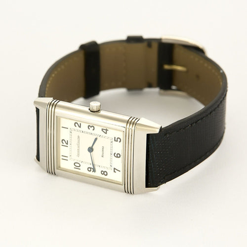 Montre Montre Jaeger Lecoultre Modèle Reverso classique en acier 58 Facettes
