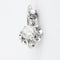 Boucles d'oreilles Dormeuses Diamants 58 Facettes
