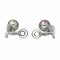 Boucles d'oreilles Boucles d'oreilles  Pendantes Or blanc Diamant, Perle de tahiti 58 Facettes 4410629CN