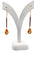 Boucles d'oreilles Boucles d’oreilles pendantes or et pierres naturelles 58 Facettes