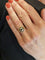 Bague 57 Bague moderne saphirs diamants 58 Facettes 089121