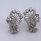 Boucles d'oreilles Boucles d'oreilles en platine et or jaune avec diamants 58 Facettes