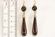 Boucles d'oreilles Boucles d'oreilles anciennes en écaille piquée d'or 58 Facettes 7410