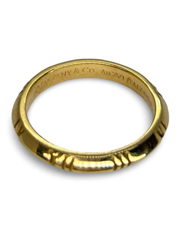 Alliance Tiffany & Co Atlas X or jaune 58 Facettes 1207