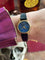 Montre Montre Femme ESKA cadran Lapis-Lazuli 58 Facettes