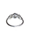Ring 53 Art Deco ring, platinum and diamonds 58 Facettes