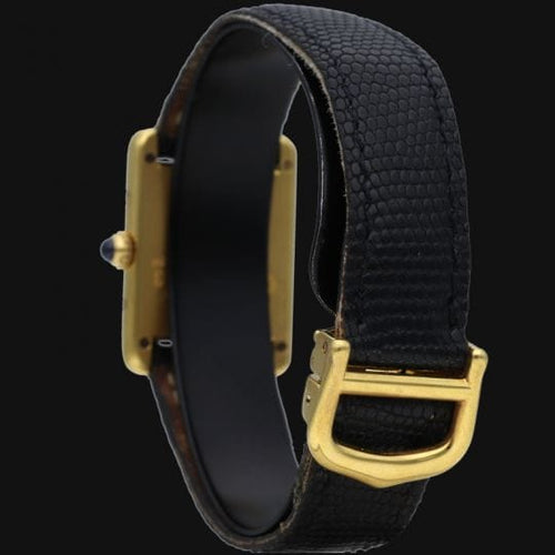 Montre Cartier Montre Tank Vermeil 58 Facettes MT44359