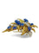 Broche Broche Missiaglia or jaune saphirs et diamants 58 Facettes 1254