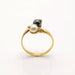 Bague 54 Bague Toi & Moi or jaune perles 58 Facettes