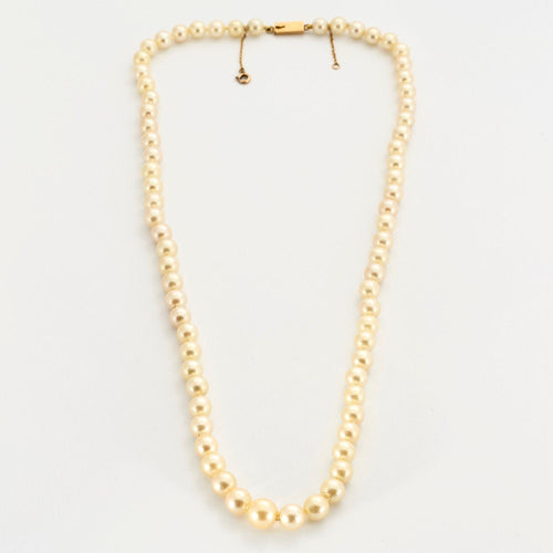 Collier Collier or jaune perle de culture 58 Facettes LP956/BET