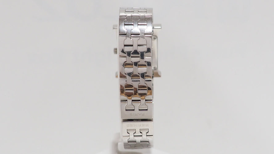Montre Montre Hermès Heure H acier 58 Facettes 31933