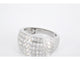 Bague 54 Bague en or blanc avec diamants 58 Facettes 2083