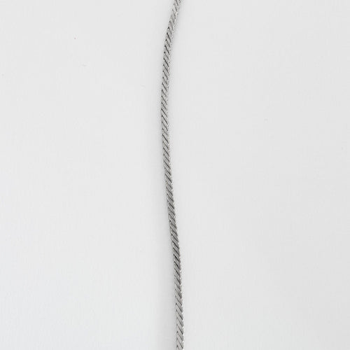 Collier parrure or blanc diamant 58 Facettes