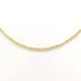 Collier Collier en or jaune 58 Facettes