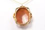 Pendentif Pendentif Napoléon III or jaune et camée coquillage 58 Facettes 21729