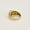 Bague 53 1/2 Bague or jaune, serti saphir et diamants 58 Facettes 238