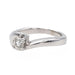 Bague 52 Bague Solitaire Or blanc Diamant 58 Facettes 3319594CN