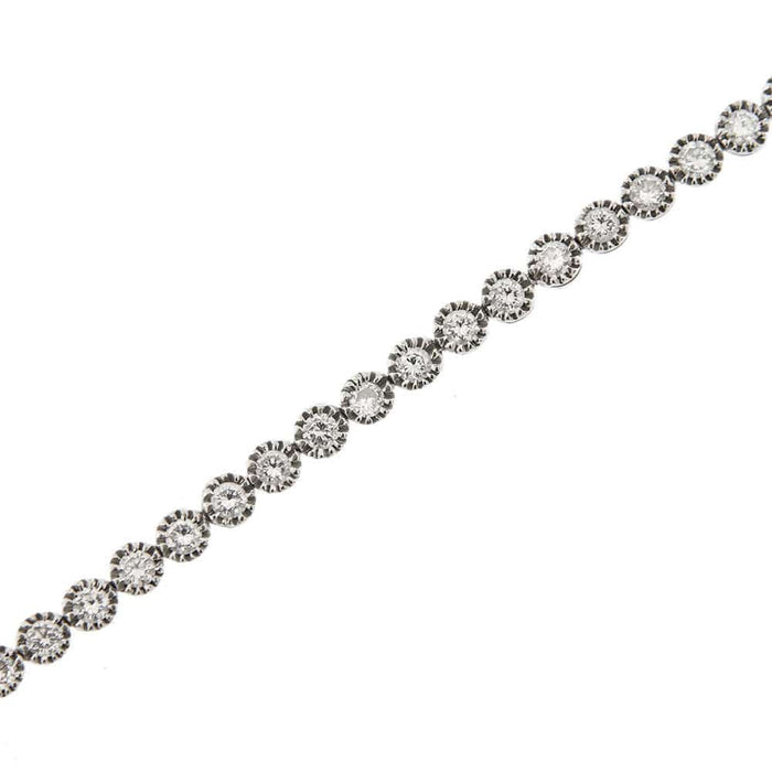 Bracelet Bracelet tennis avec diamants de 2,76 ct 58 Facettes